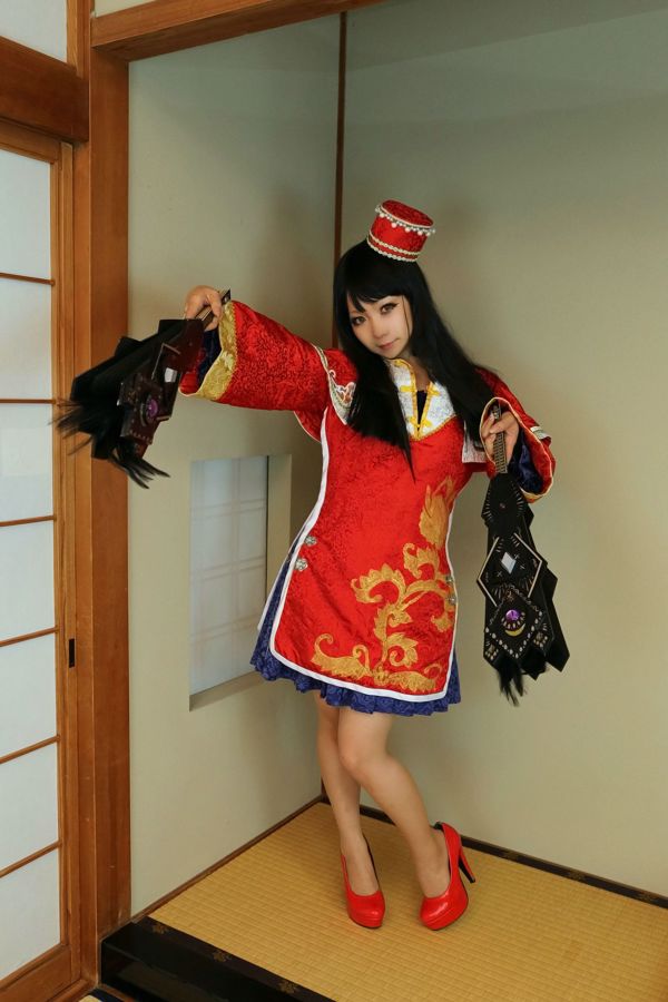 Higurashi Menjalankan "Dynasty Warriors" Da Qiao cos [HBS]