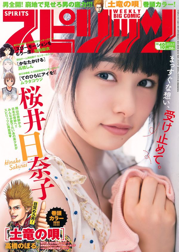 [Weekly Big Comic Spirits] Hinako Sakurai 2017 No.18 Photo Magazine