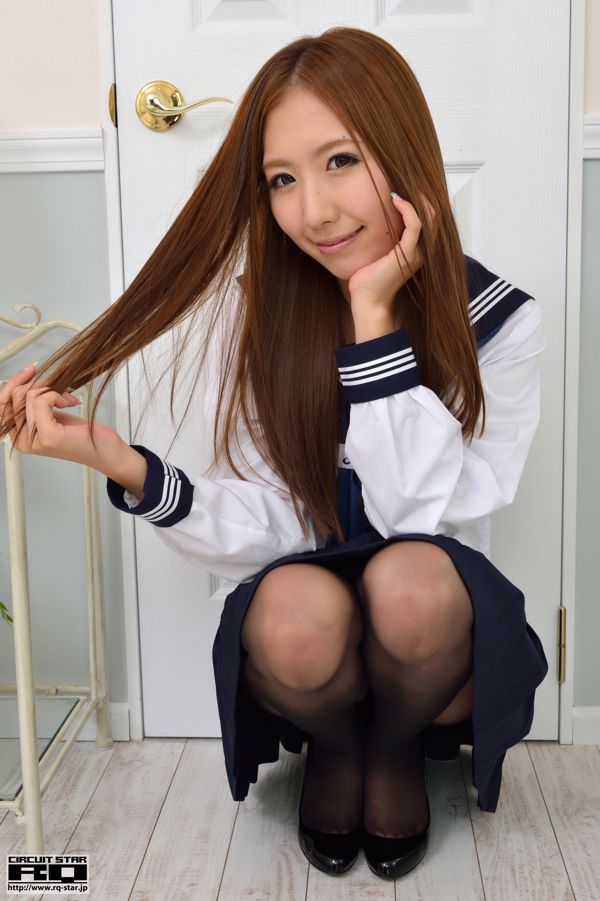 [RQ-STAR] NO.00995 Uniforme da marinaio in seta nera da scolaretta Yui Iwasaki