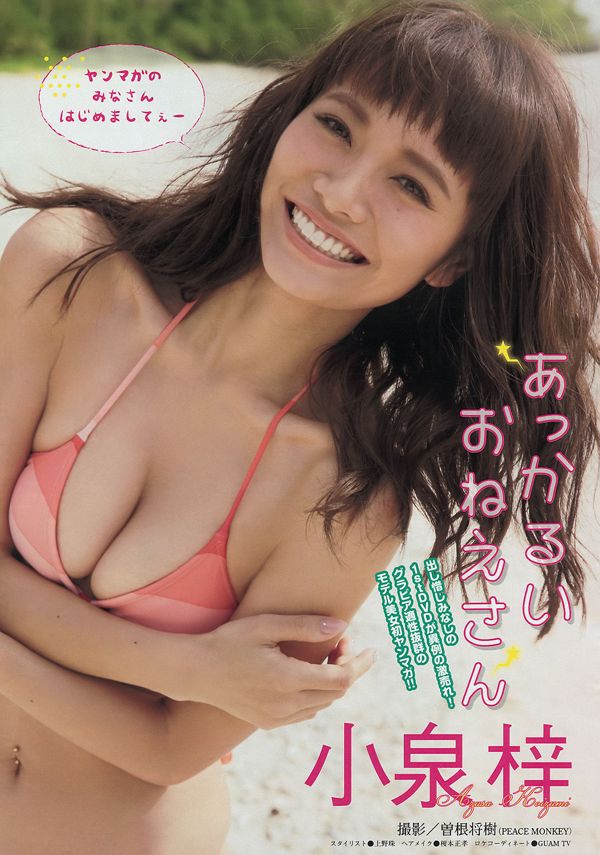 [Junges Magazin] Azusa Koizumi Tachibana Rin 2014 Nr. 43 Fotomagazin