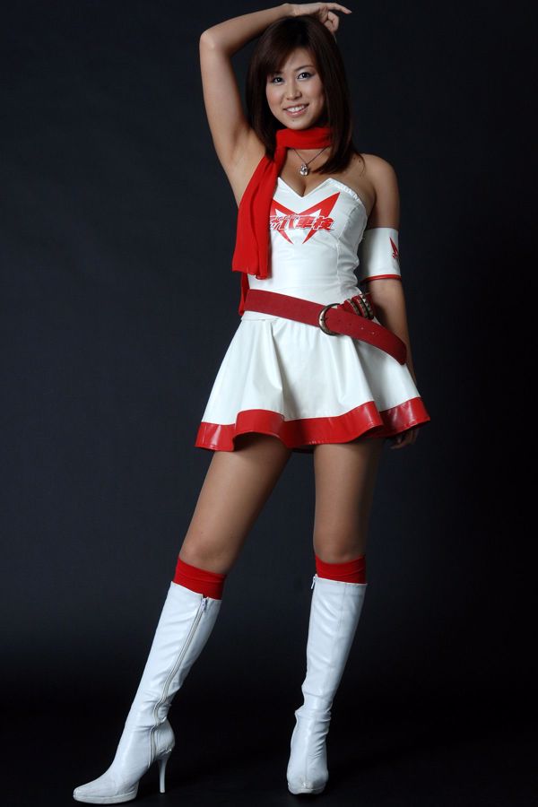 [BWH] HRQ0090 Nagasaku あいり / Nagasaku Airi "Racing Girl Dress + Swimsuit High Cross"