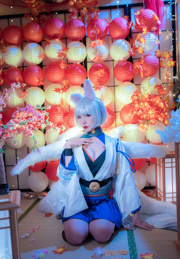 [Фото косплея] Популярный Coser Nizo Nisa - Azur Lane Kaga