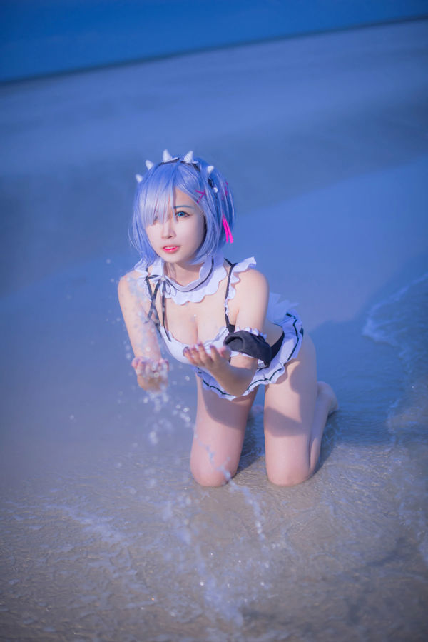 [Cosplay Foto] Populair Coser Nizo Nisa - Rem Badpak