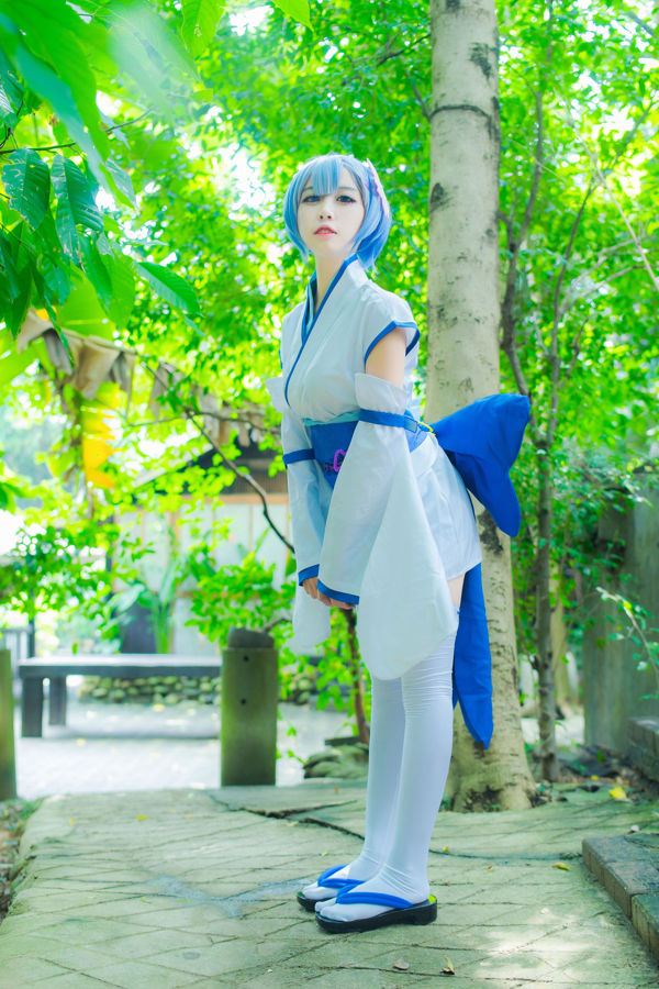 [Ảnh Cosplay] Coser nổi tiếng Nizo Nisa - Rem thời thơ ấu