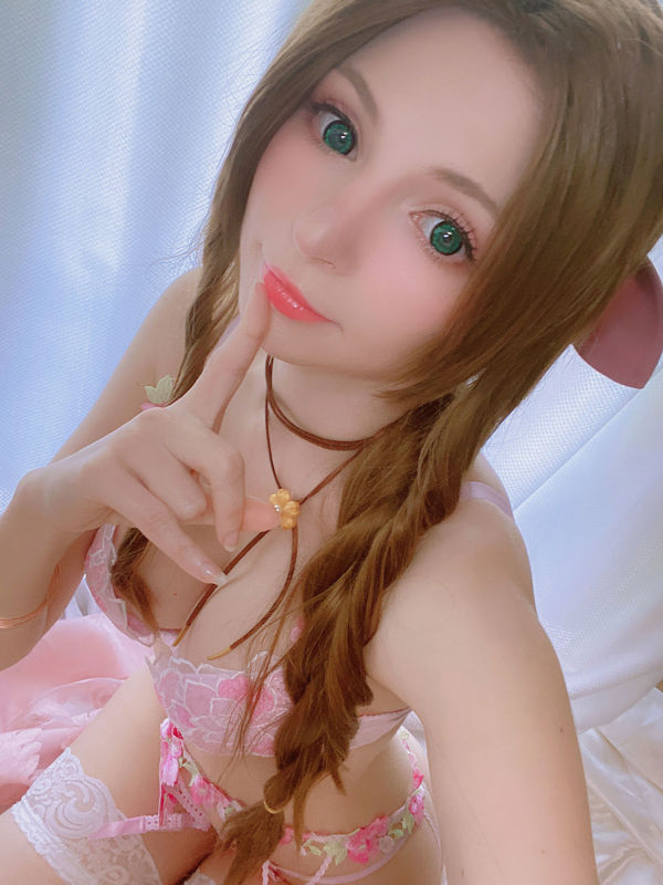 [ภาพถ่าย Net Red COSER] Peach milky - Aerith Lingerie