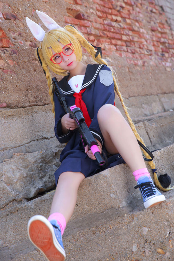 [Net Red COSER Photo] Il blogger di anime G44 non sarà ferito - Uniforme scolastica Whirlwind