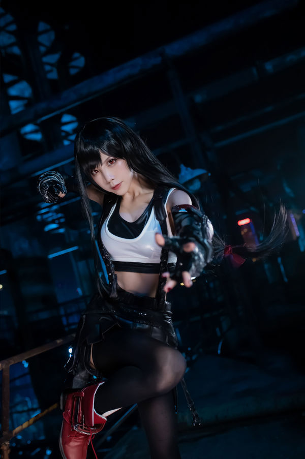 [สวัสดิการ COS] อะนิเมะบล็อกเกอร์ Shui Miao aqua - Tifa original skin