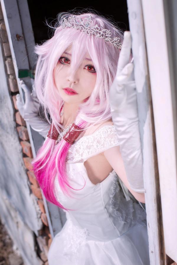 [Cosplay Photo] 귀여운 소녀 Bai Yizi 리더 - Guilty Crown
