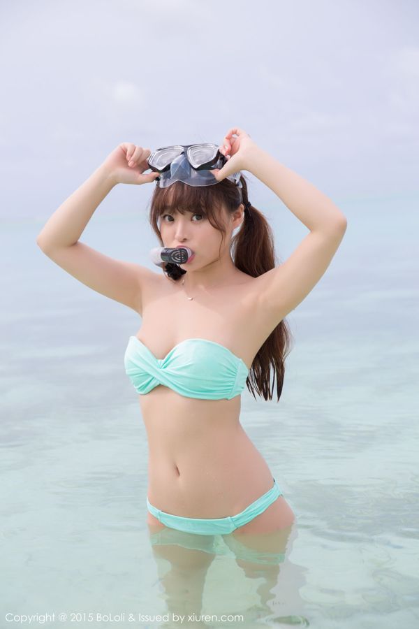 Yuqi Liu Sevenbaby "Maldive Travel Shooting" Seaside Wet Body [BoLoli Bo Luo Club] Vol.049