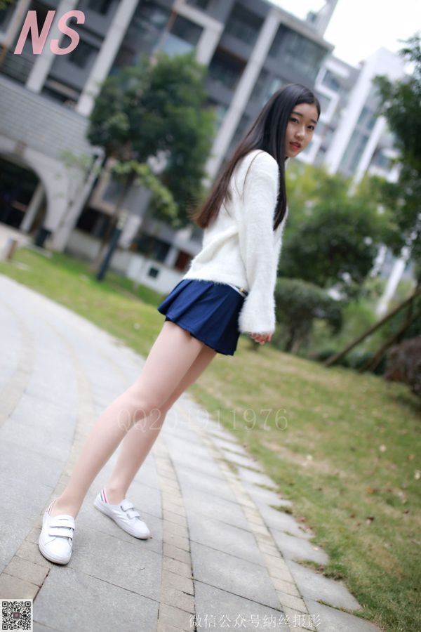 Shanshan "กระโปรงสั้นขาสวยขาหมู" [Nasi Photography] NO.097