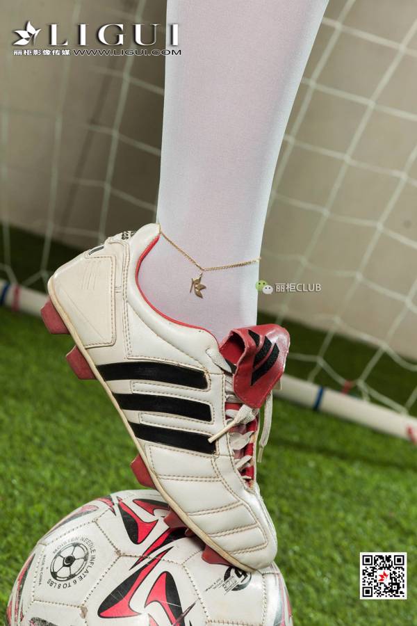 นางแบบขาเสี่ยว "Football Baby Silk Foot" [丽柜 LIGUI] Network Beauty