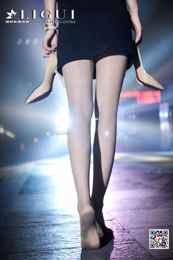 Modèle de jambe Ling Ling "Beautiful Legs Night Shot" [Ligui Ligui]