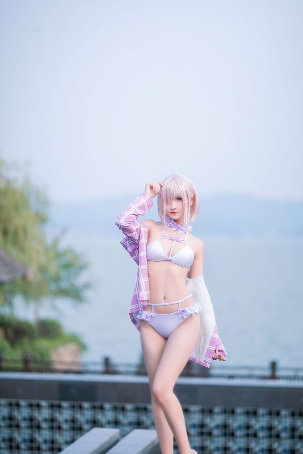 [Coser Beauty] Tiga derajat_69 "Matthew Swimsuit"