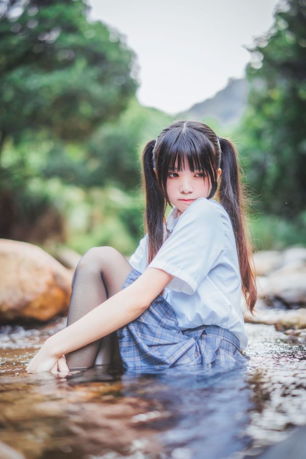 Sakura Momao "School Uniform Girl COSPLAY Wet Body Series" [Lori COS]