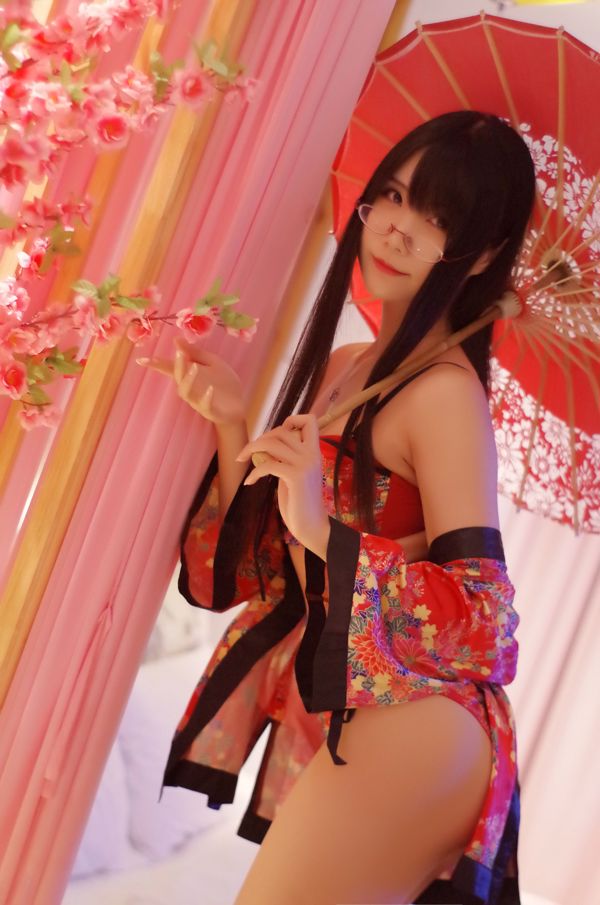 Bloger anime Xiao Meiyan „Yukata”