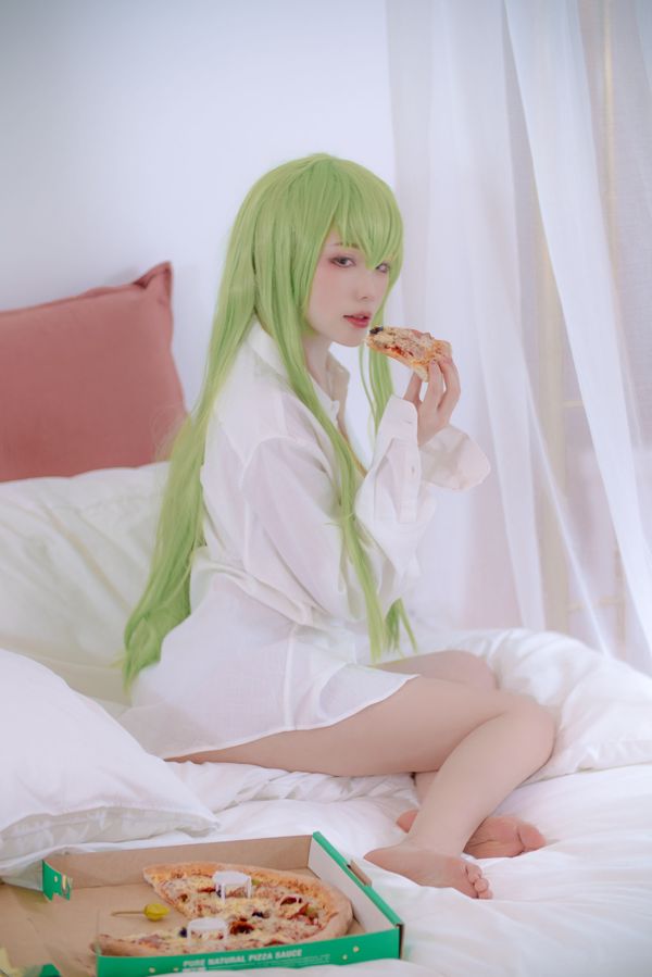 [美女Coser] 起司块wii 《白衬衣》