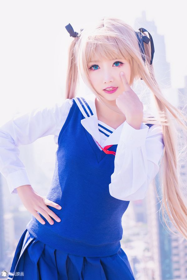 COSER Nudelfee "Double Ponytail COS" [COSPLAY Beauty]