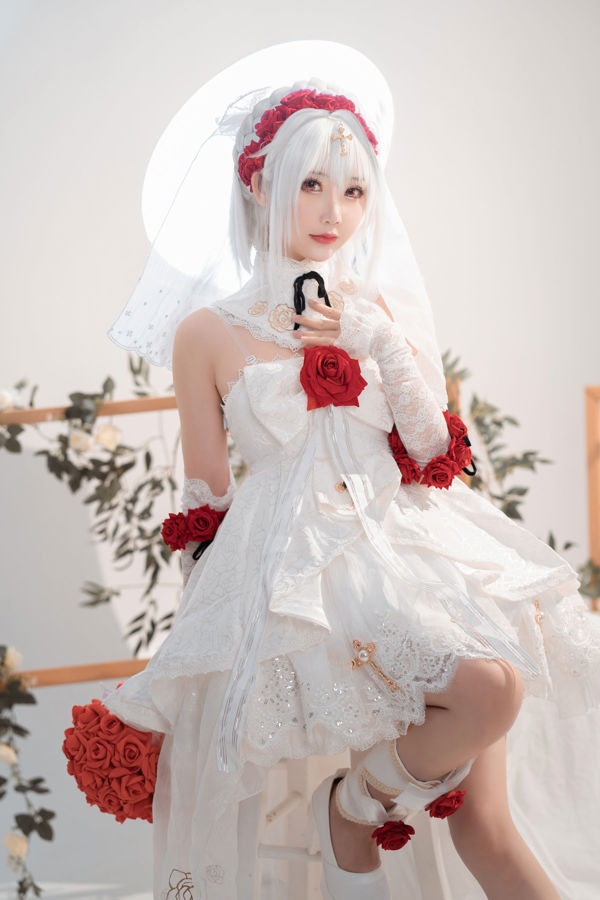 [Net Red COSER] Carino e popolare Coser Noodle Fairy - Abito da sposa Theresa