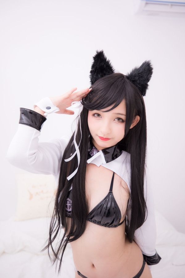 Kamiyazaka Mayu "ATAGO-LATEX VER (vớ cao su)" [WIFI COSPLAY]