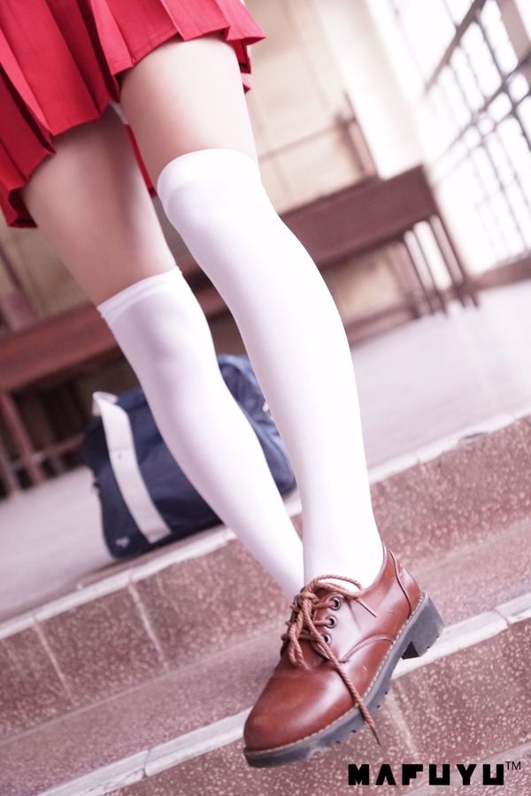 Kamiyazaka Masuhiro "Red JK White Over the Knee Series" [Lori COSPLAY]