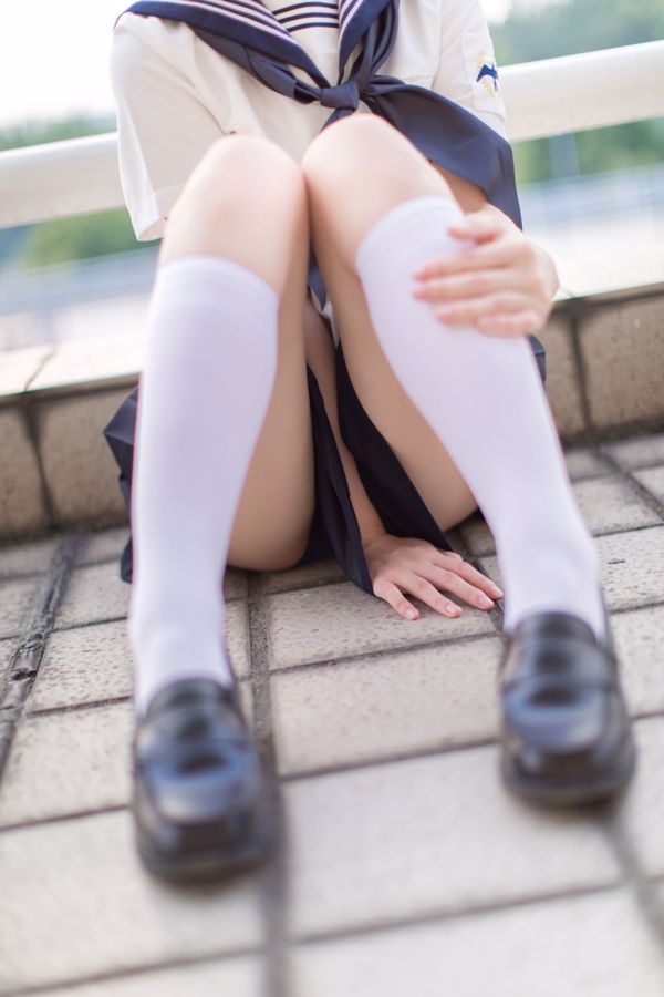 COSER Wenmei "JK+White Silk+Dead Reservoir Water" [COSPLAY Welfare]