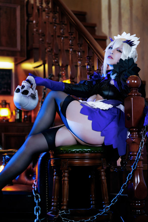 [Net Red COSER Photo] Half and Half Son - LancerAlter Maid