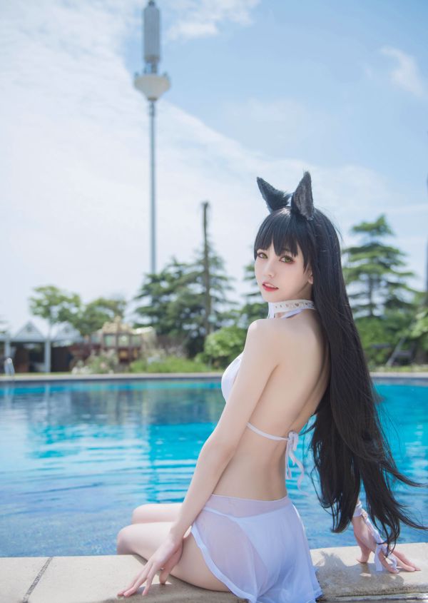 COSER Ihr negativer Qing "Atago Badeanzug" [COSPLAY Vorteile]