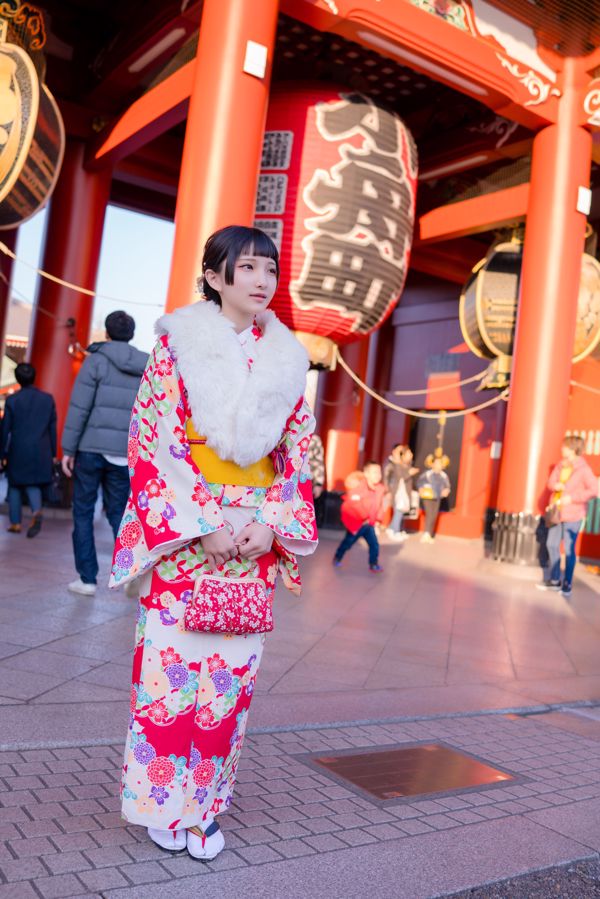 COSER Xiaoding „Kimono + Cat Girl Maid” [Fantasy Factory]