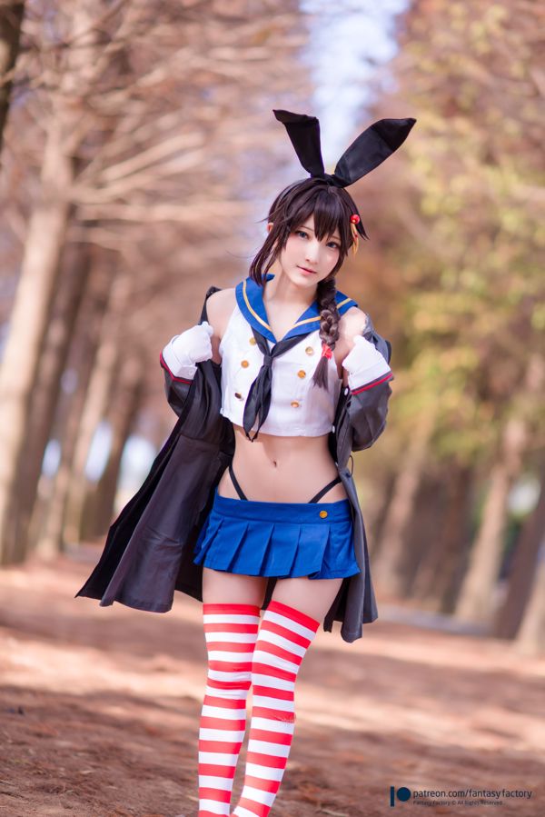 COSER Xiaoding "JK Uniform + Sailor Bunny Außenaufnahmen" [Fantasy Factory]