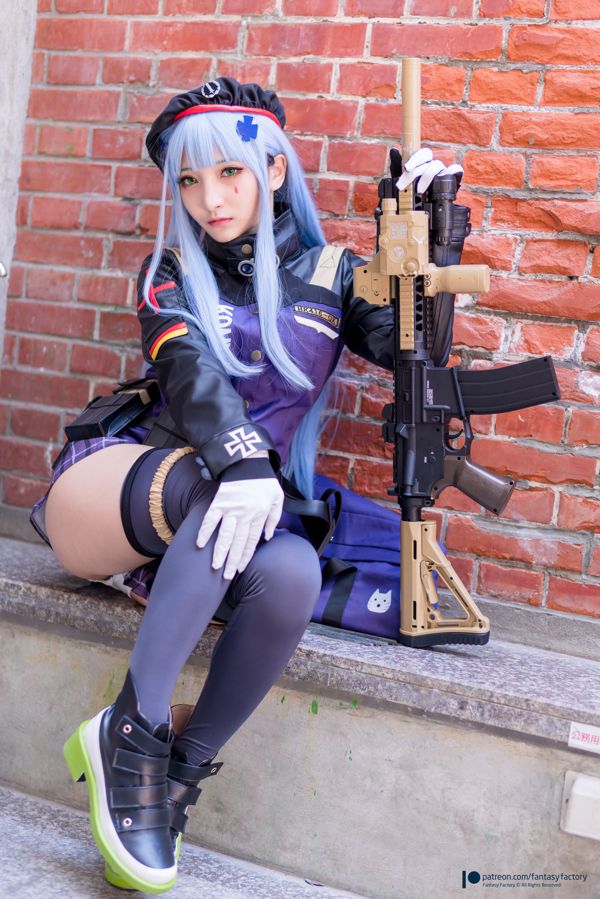 COSER Xiaoding "마녀 + 목욕 + 검은 실크"[판타지 팩토리]