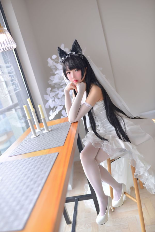 Xueqi SAMA „Atago Wedding Dress” [Welfare COSPLAY]