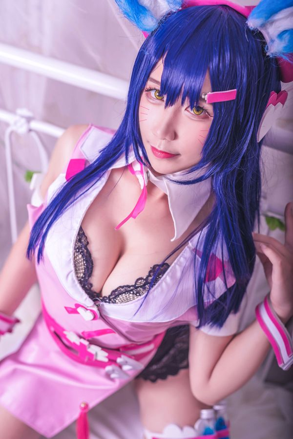 [网 红 Coser] Jiuqu Jean "아리 간호사 복"