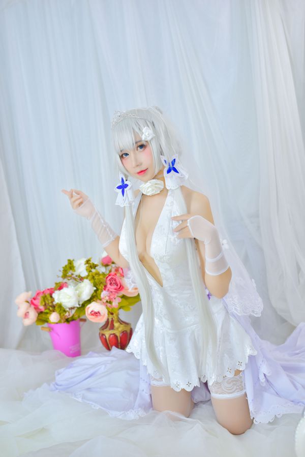 [网 红 Coser] Jiuqu Jean "Vestido de Noiva"