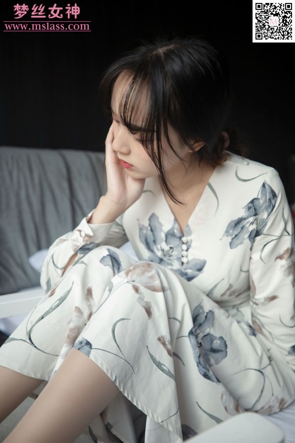 [Meng Seidengöttin MSLASS] Yueyue langer Rock Schönheit leer