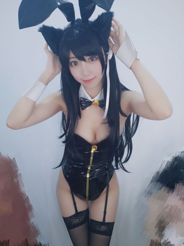 COSER Kurokawa "Atago Bunny Girl" [COSPLAY Girl]