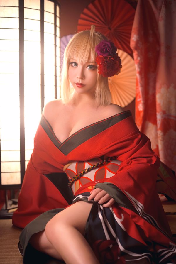 Coser Chihiro-sama "Kimono de Nero"