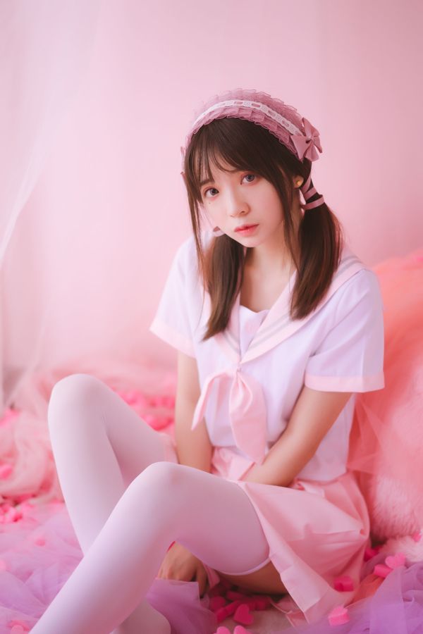 Crazy Cat ss „Rhapsody in Stockings (Pink)” [Lolita COS]