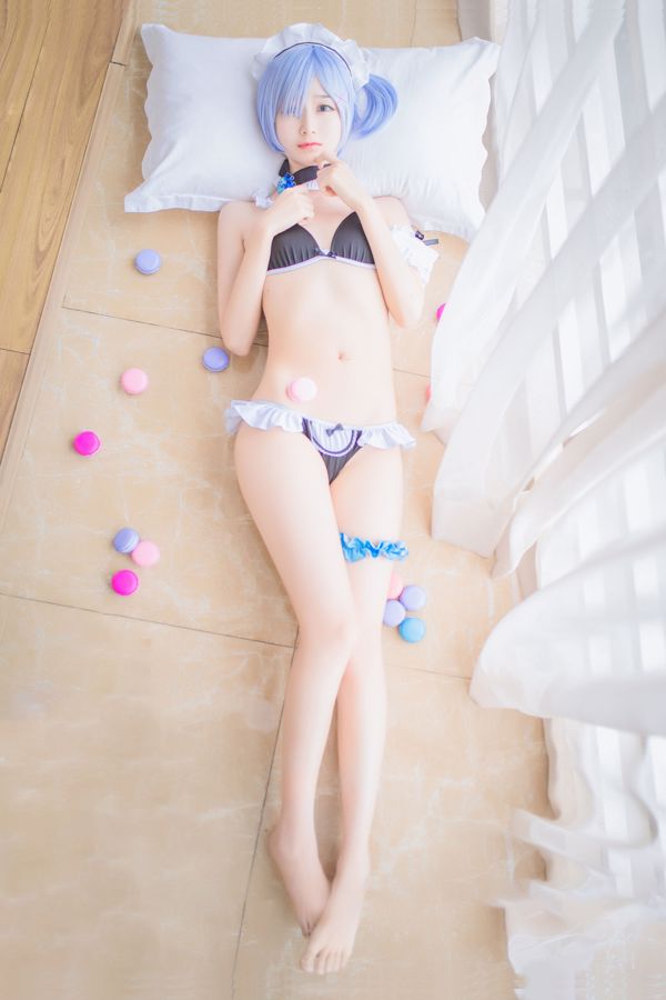 Mu Mianmian OwO "Rem Badeanzug + Bunny Girl" [COSER Beauty]