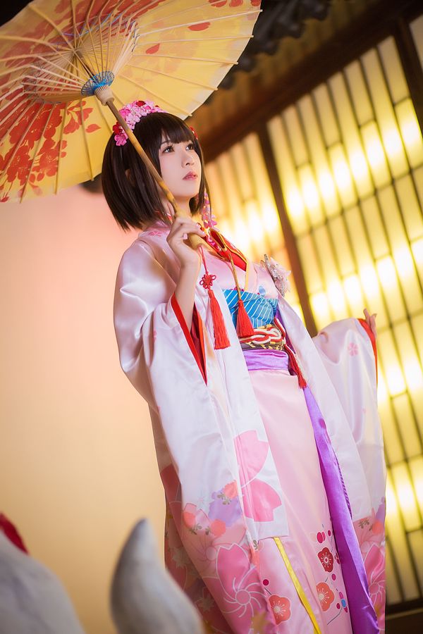 Aal Fei Er "Salbei Megumi Kimono"