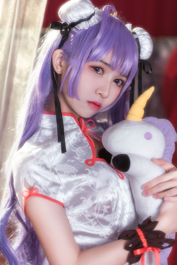 [Coser 美女] Faey Eel "Голубой цветок-единорог"