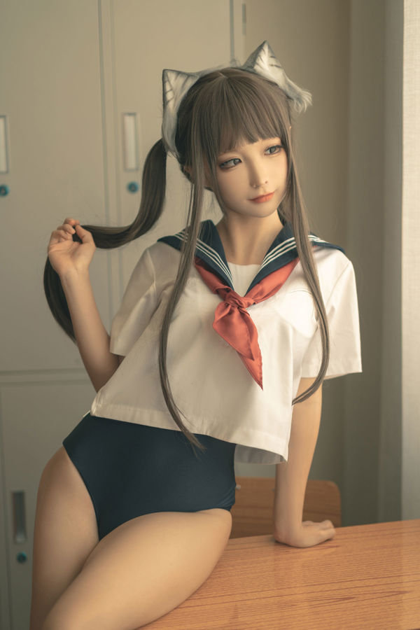 [COS phúc lợi] Anime Blogger ngốc Momo - After School