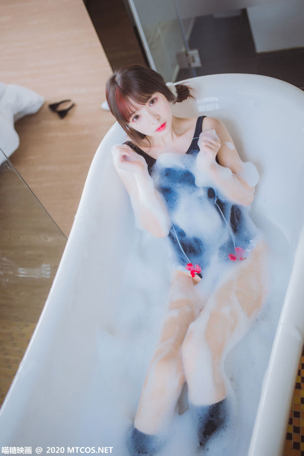 [Meow Sugar Movie] VOL.320 Crazy Cat ss Bathtub Bubble