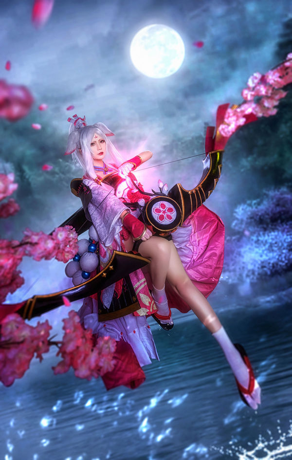 [COS Welfare] Blogger anime Beizhibei - Serigala Putih Onmyoji