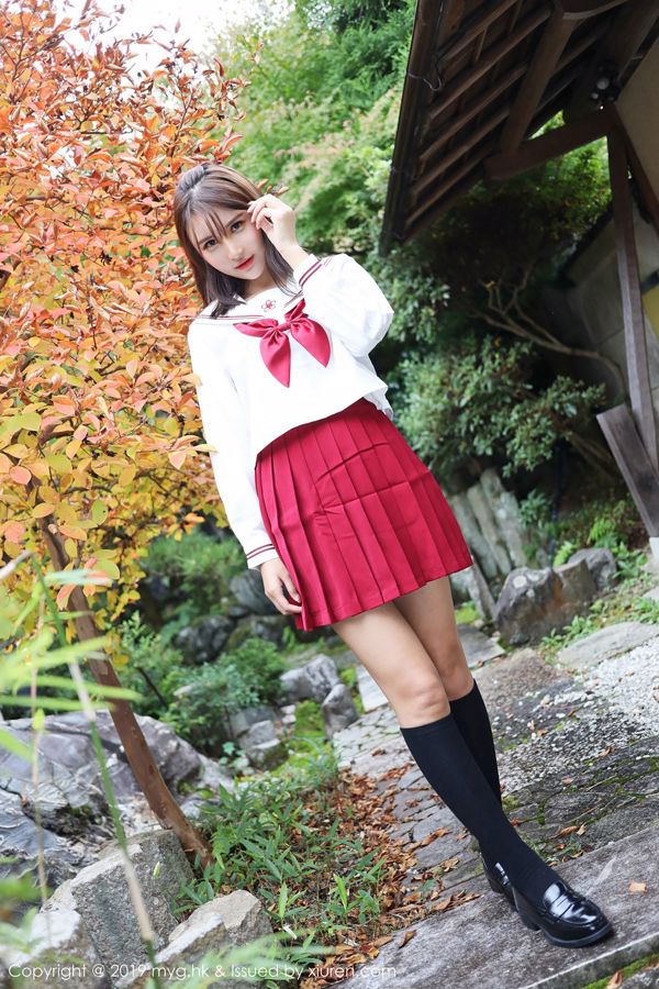 SOLO_Yin Fei "Student Uniform Series for Outdoor Shooting" [美 媛 館 MyGirl] Vol.341