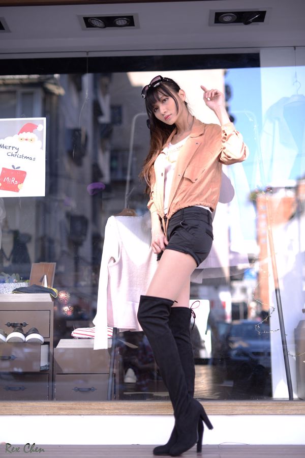 [Taiwan Internet celebrity beauty] Cai Yixin-6 sets of outings